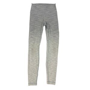 LULULEMON Wunder Under Hi-Rise Tight 4 (Ombre Melange) Full-On Luon 28" EUC B53